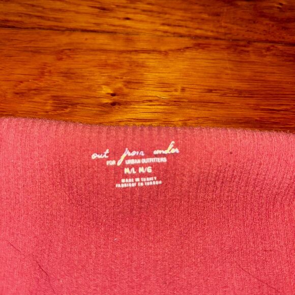 Out from under Women's Pink and Brown Bodysuit - Picture 2 of 4